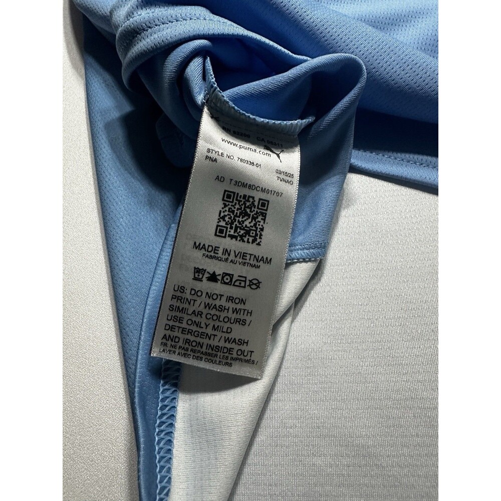 Puma Manchester City Home Jersey Mens Size XXL 2XL Authentic 780338 NWT New - Picture 10 of 15